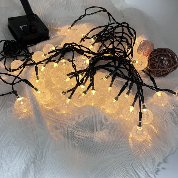 Led Firework Tree Diwali Decor Solar String Lights Holiday Lighting Luces Navidenas Wedding Fairy Christmas Decorations Lights - Image 3