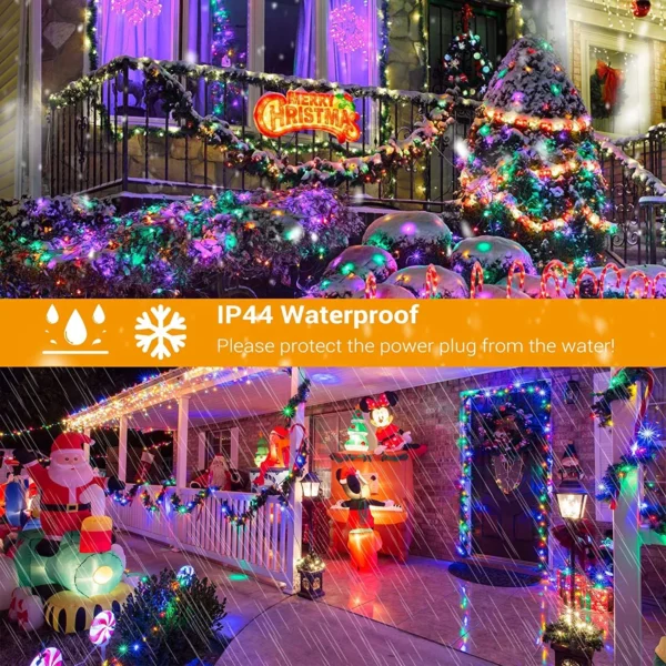 Garden party led lights for decoration string animated  professional extendable christmas lights diwali light led - Image 3
