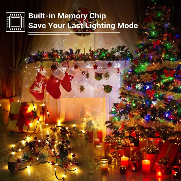 Garden party led lights for decoration string animated  professional extendable christmas lights diwali light led - Image 5