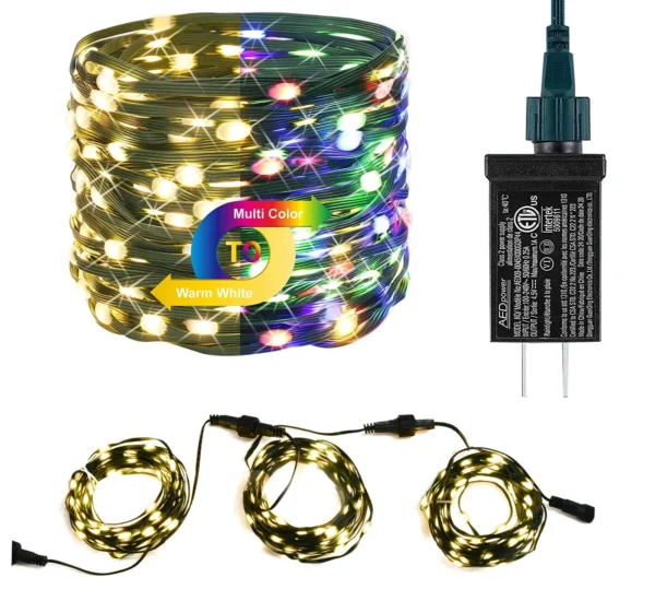 Garden party led lights for decoration string animated  professional extendable christmas lights diwali light led - Image 6
